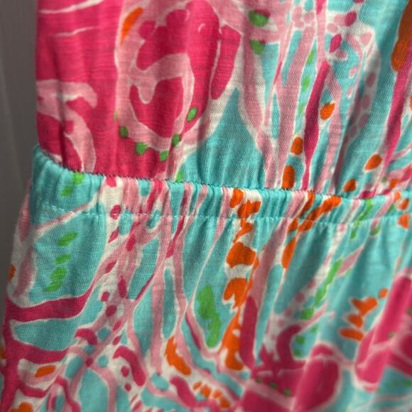 Lilly Pulitzer Sleeveless Mills Maxi Jellies Be Jammin Dress W1317 Sz XS - Picture 5 of 9